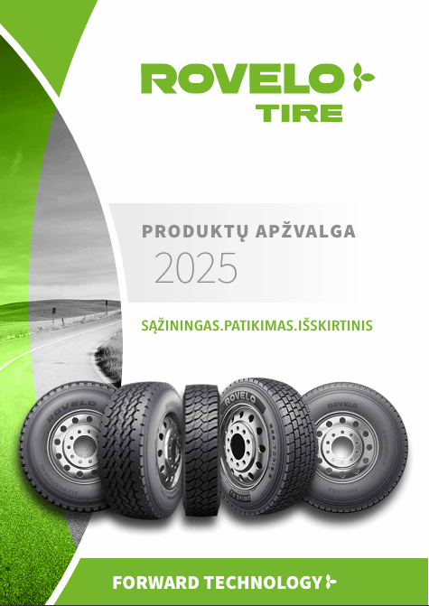 Rovelo padangos sunkvežimiams