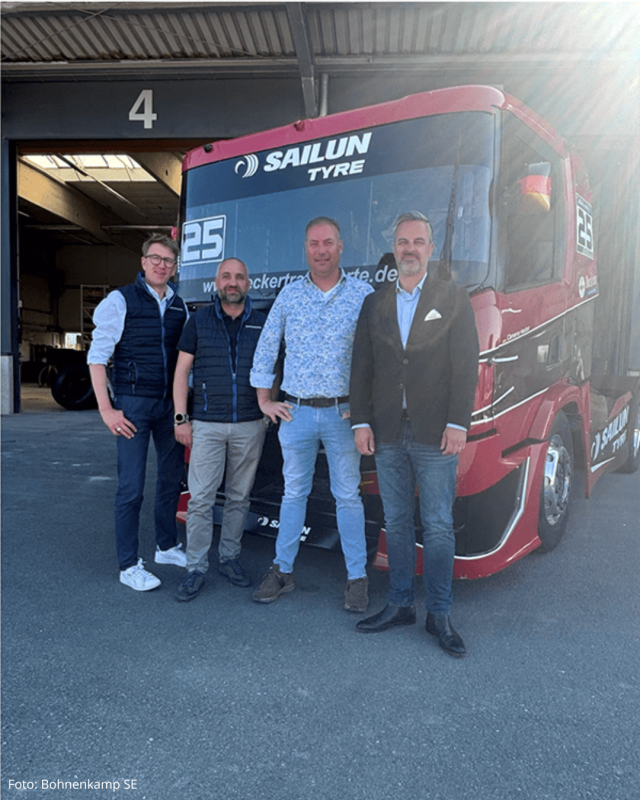 SAILUN, remiama Bohnenkamp, yra oficiali Team Hecker rėmėja