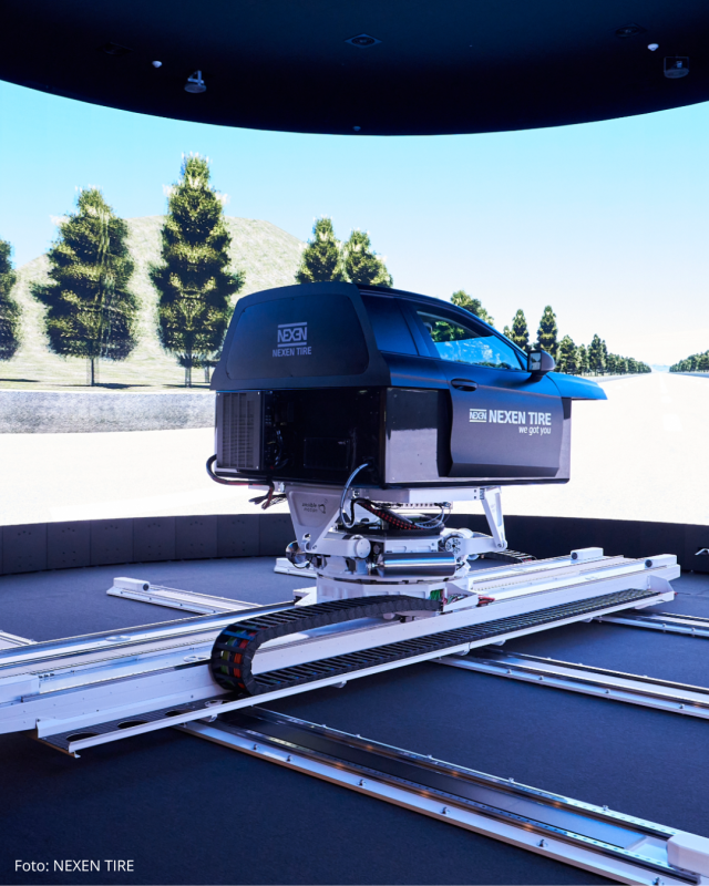 Simuliatorius: kitas Nexen žingsnis skaitmeninėje padangų kūrimo srityje