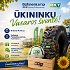 Bohnenkamp ir BKT dalyvaus Ūkininkų vasaros šventėje